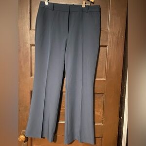 Worthington Classic Navy Blue Wide-Leg Trousers